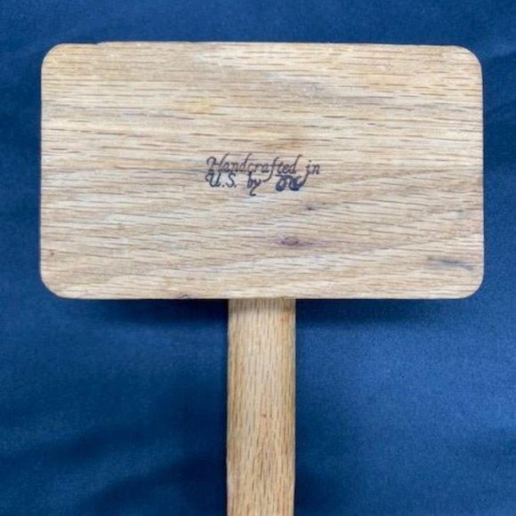 Wood Bagel Miter Holder With Handle - Picture 7 of 8